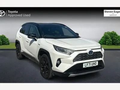 Used Toyota RAV4 Hybrid 214 HP (157 kW) 2021 White SUV