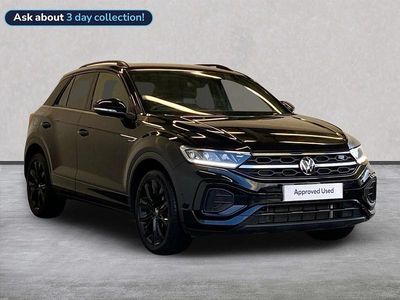 Black Used 2023 VW T-Roc R-line SUV | £22,390 (Fair price)