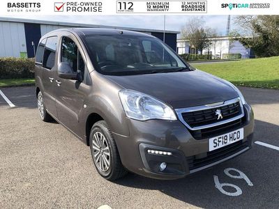 Used Peugeot Partner Tepee Active 2018 Grey MPV