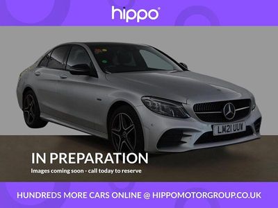 Silver Used 2021 Mercedes C300e AMG Line Premium Plus Sedan | £22,520 (Fair price)
