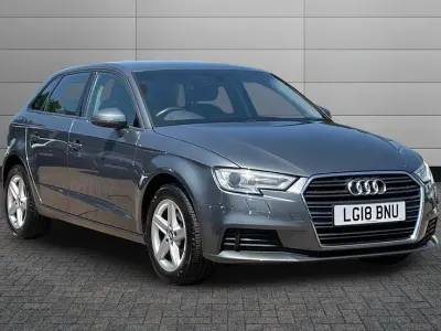 Used Audi A3 Design 114 HP (83 kW) 2018 Grey Sedan