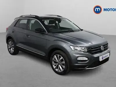 Begagnad VW T-Roc Design 110 HK (80 kW) 2021 Grå SUV