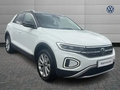 Used VW T-Roc Style 150 HP (110 kW) 2023 White SUV