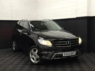 Used Mercedes ML250 AMG 204 HP (150 kW) 2013 Black SUV