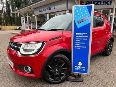 Used Suzuki Ignis SZ5 90 HP (66 kW) 2017 Red/black SUV