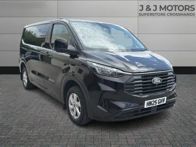 Used Ford Transit Custom Limited 136 HP (100 kW) 2025 Black Van