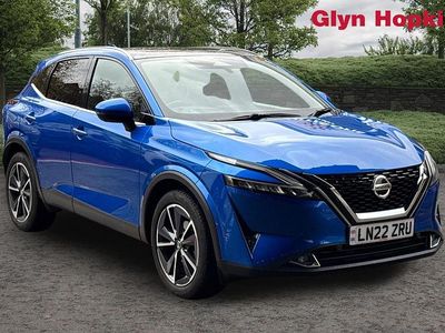 Blue Used 2022 Nissan Qashqai Tekna SUV | £17,746 (Fair price)