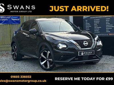 Used Nissan Juke Tekna 2020 Black SUV