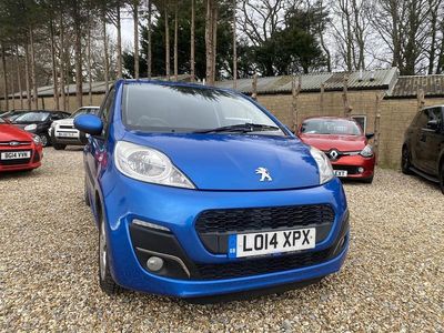 Used Peugeot 107 Allure 2014 Blue Hatchback