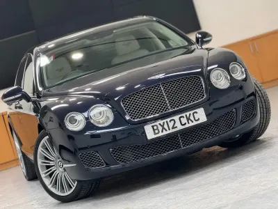 Used Bentley Continental Flying Spur 610 HP (448 kW) 2012 Blue Sedan