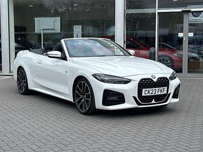Used BMW 420 M Sport 181 HP (133 kW) 2023 White Cabriolet