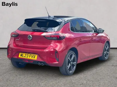 Used Vauxhall Corsa Ultimate 128 HP (94 kW) 2023 Red Hatchback