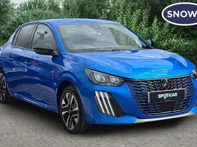 Used Peugeot 208 Allure 101 HP (74 kW) 2025 Blue Hatchback