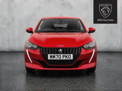 Used Peugeot 208 Allure Premium 101 HP (74 kW) 2020 Red Hatchback