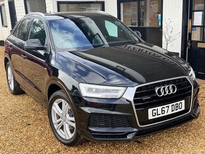 Used Audi Q3 S-Line 180 HP (132 kW) 2017 Black SUV