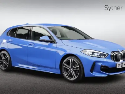 Usado BMW 118 M Sport 138 CV (101 kW) 2020 Azul Utilitario