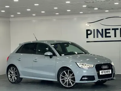 Used Audi A1 Sportback Black Edition 150 HP (110 kW) 2018 Grey Hatchback