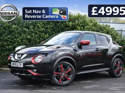 Used Nissan Juke Acenta Premium 115 HP (84 kW) 2015 Black SUV