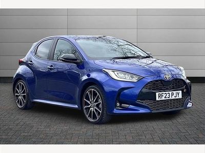 Used Toyota Yaris Hybrid Sport 116 HP (85 kW) 2023 Blue Hatchback