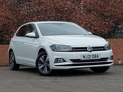 Used VW Polo Match 95 HP (69 kW) 2021 White Hatchback