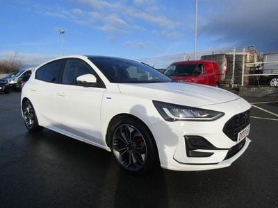 Used Ford Focus ST-Line X 2023 White Hatchback