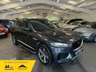 Used Jaguar F-Pace S 300 HP (220 kW) 2016 Grey SUV
