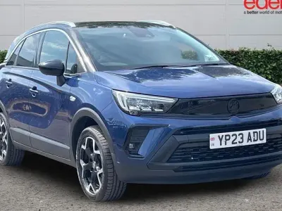 Used Vauxhall Crossland Ultimate 131 HP (96 kW) 2023 Blue SUV