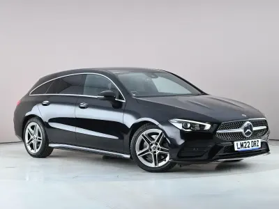 Used Mercedes CLA200 Shooting Brake AMG line 2022 Black Estate