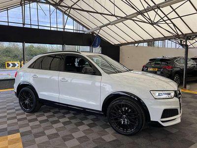 Used Audi Q3 Black Edition 150 HP (110 kW) 2018 White SUV