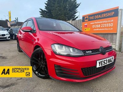 Used VW Golf VII GTD 184 HP (135 kW) 2016 Red Hatchback