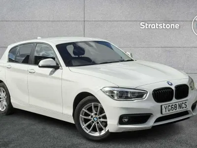 Used BMW 118 136 HP (100 kW) 2019 White Hatchback