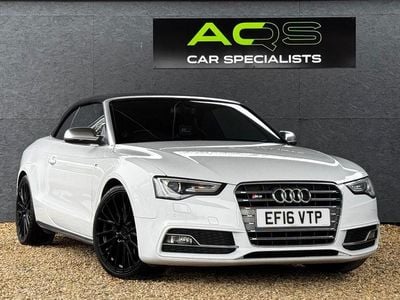 Used Audi S5 Cabriolet Design 2016 White Cabriolet