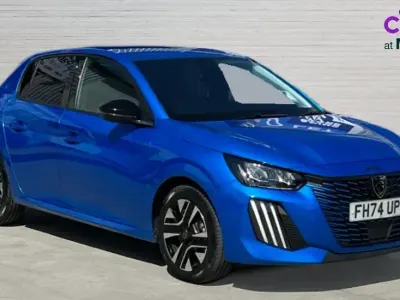 Used Peugeot 208 Allure 101 HP (74 kW) 2025 Blue Hatchback