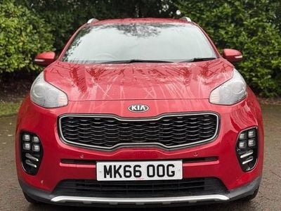 Used Kia Sportage GT-Line 174 HP (127 kW) 2016 Red SUV