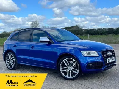 Begagnad Audi SQ5 Comfort 2015 Blå SUV