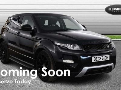 Used Land Rover Range Rover evoque Dynamic 2014 Black SUV