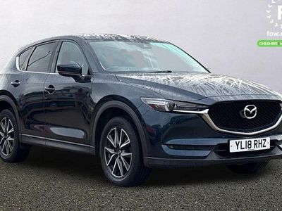 Blue Used 2018 Mazda CX-5 Inclusive SUV | £13,099 (Fair price)