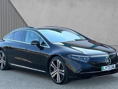Used Mercedes EQS450+ Exclusive Luxury 244 kW (333 HP) 2023 Obsidian black metallic Sedan
