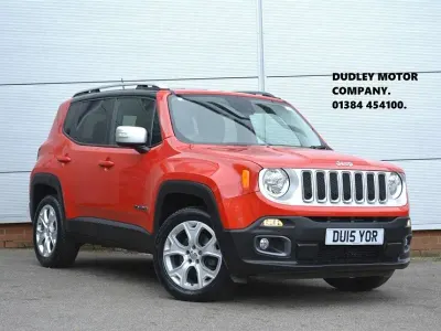 Used Jeep Renegade Limited 140 HP (102 kW) 2015 Red/black SUV