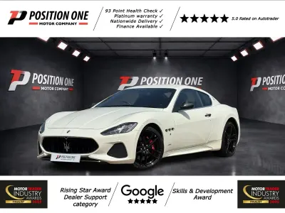 Used Maserati Granturismo 460 HP (338 kW) 2018 White Coupe