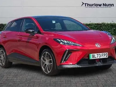 Used MG MG4 EV Trophy 180 kW (245 HP) 2024 Red Hatchback