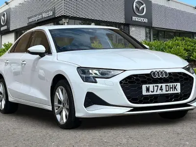 Used Audi A3 Sport 116 HP (85 kW) 2024 White Sedan