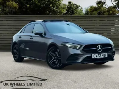 Used Mercedes A250 AMG Line Premium Plus 215 HP (158 kW) 2022 Grey Sedan