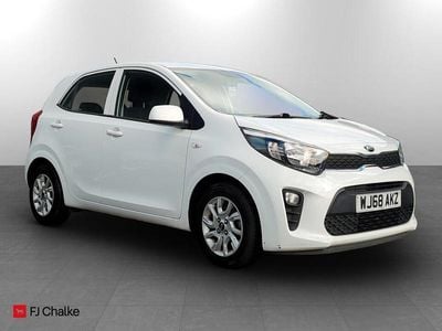 Used Kia Picanto 83 HP (61 kW) 2018 White Hatchback