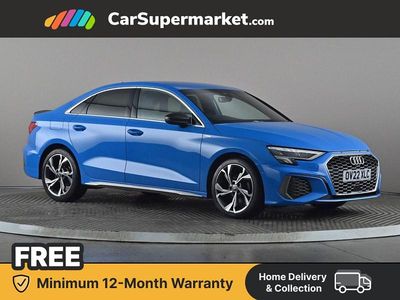 Used Audi A3 S-Line 2022 Blue Sedan