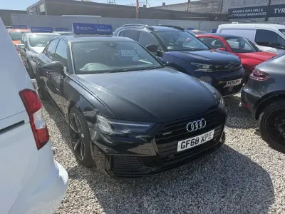 Used Audi A6 S-Line 2018 Black Sedan