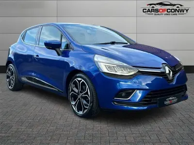 Used Renault Clio Dynamique 90 HP (66 kW) 2018 Blue Hatchback