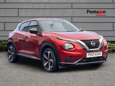 Used Nissan Juke Tekna 112 HP (82 kW) 2022 Red SUV