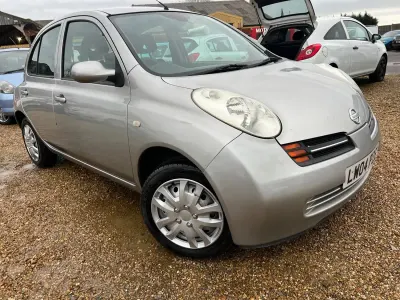 Usata Nissan Micra SE 80 CV (58 kW) 2004 Argento Utilitaria