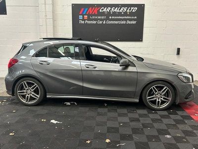 Used Mercedes A200 AMG Line Premium Plus 156 HP (114 kW) 2016 Grey Hatchback